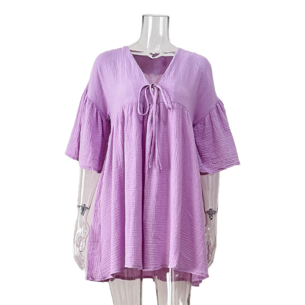 Outdoor Wear Home Loose Casual Dress