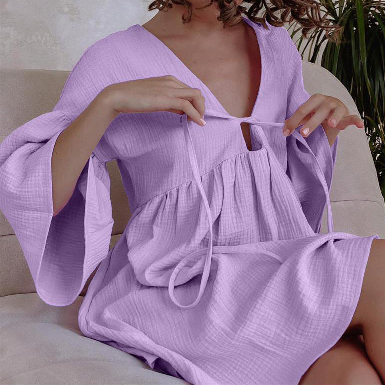 Outdoor Wear Home Loose Casual Dress