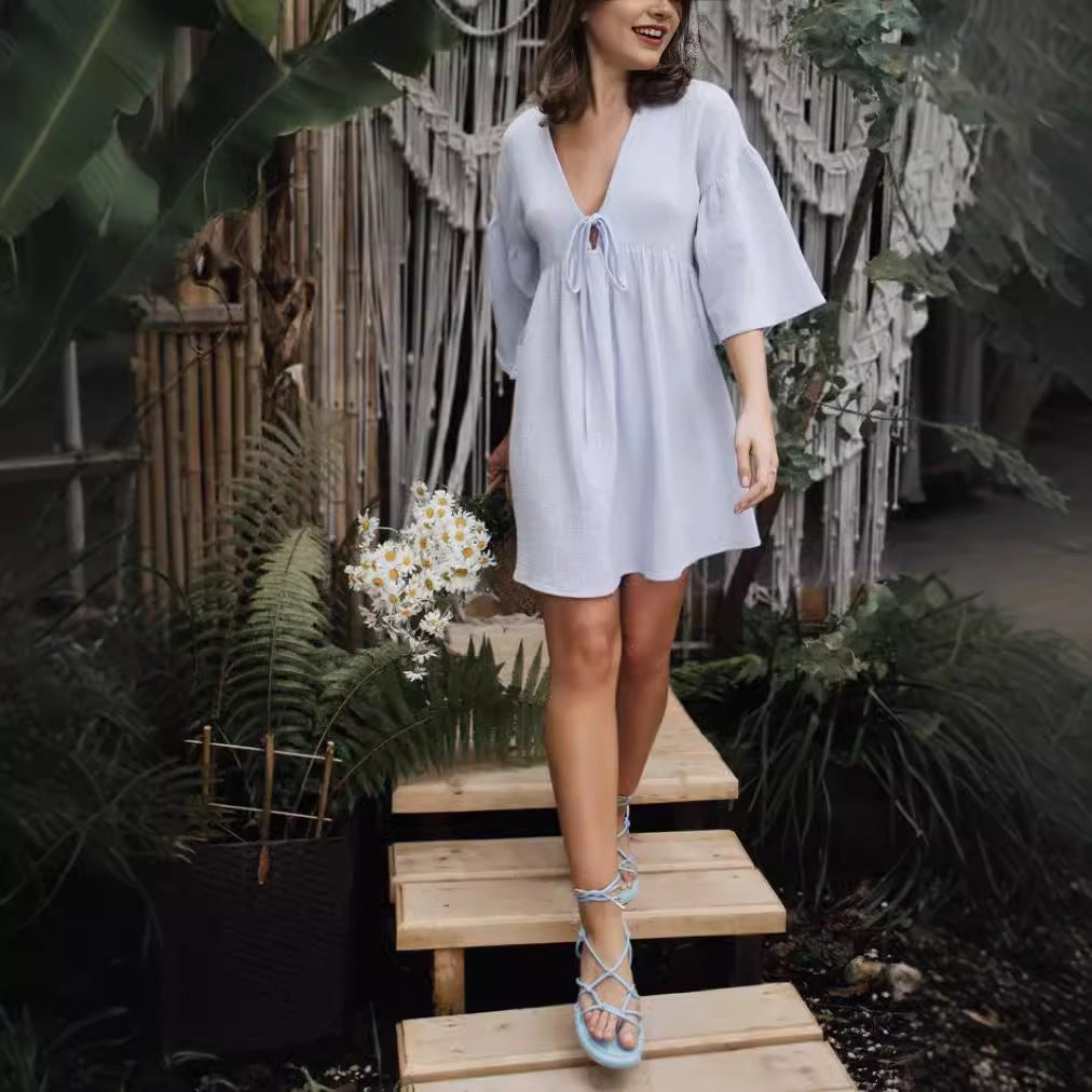 Outdoor Wear Home Loose Casual Dress